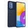 Mobigear Groove Samsung Galaxy M52 Hoesje Flexibel TPU Backcover - Blauw