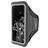 Mobiparts Comfort Fit Telefoonhouder Hardlopen Samsung Galaxy S20 Ultra Sport Hoesje Neopreen Sportarmband - Zwart