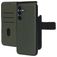 Mobiparts Samsung Galaxy A16 MagSafe Hoesje Echt Leer Uitneembare 2in1 Bookcase Portemonnee - Groen