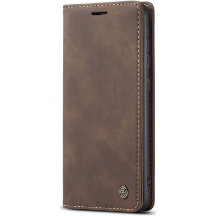 Caseme 013 Samsung Galaxy S20 Plus Hoesje Bookcase Portemonnee - Bruin