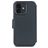 Decoded Detachable Wallet iPhone 17 MagSafe Hoesje Echt Leer Uitneembare 2in1 Bookcase Portemonnee - Navy Shadow