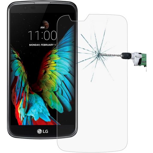 Mobigear LG K10 Glazen Screenprotector - Case Friendly