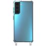 Mobigear Mix & Match Doorzichtig Samsung Galaxy S21 FE Flexibel TPU Hoesje met koord - Transparant