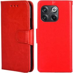 Mobigear Wallet OnePlus 10T Hoesje Bookcase Portemonnee - Rood