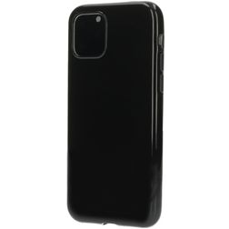 Mobiparts Classic iPhone 11 Pro Hoesje Flexibel TPU Backcover - Zwart