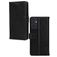 Mobilize Wallet Samsung Galaxy A35 Hoesje Echt Leer Bookcase Portemonnee - Zwart