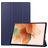 Mobigear Tri-Fold Samsung Galaxy Tab S7 FE Hoes Bookcase - Donkerblauw