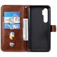 Mobigear Zipper Xiaomi Mi Note 10 Lite Hoesje Bookcase Portemonnee - Bruin