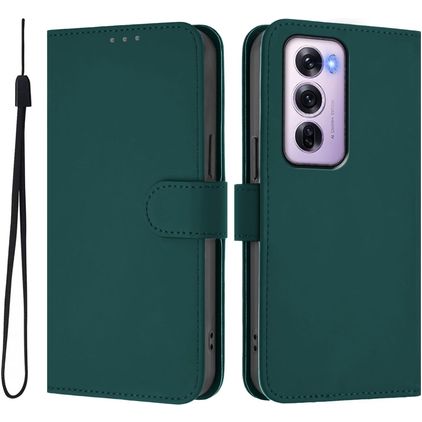 Mobigear Urban Wallet OPPO Reno 12 Pro Hoesje Bookcase Portemonnee - Groen