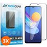 Mobigear Premium Vivo Y52 Glazen Screenprotector - Case Friendly - Zwart (3-Pack)