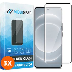 Mobigear Premium Xiaomi 14 Ultra Glazen Screenprotector - Case Friendly (3-Pack)