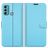 Mobigear Classic Motorola Moto G60 Hoesje Bookcase Portemonnee - Blauw