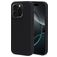 Mobiparts iPhone 16 Pro Siliconen Hoesje Backcover - Zwart