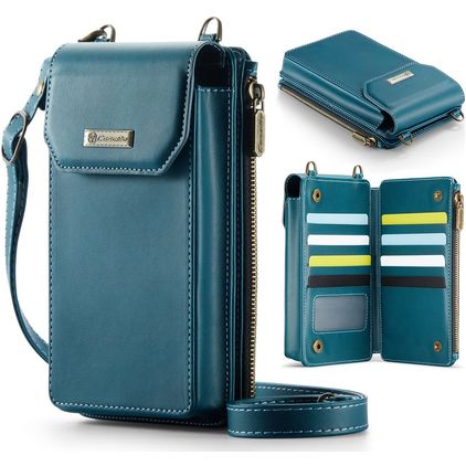 CaseMe ME40 Crossbody Telefoontasje - Large - Groen