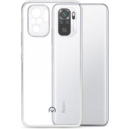 Mobilize Gelly Doorzichtig Xiaomi Redmi Note 10 4G Hoesje Flexibel TPU Backcover - Transparant