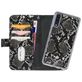 Mobilize Gelly Zipper Samsung Galaxy A50 Hoesje Uitneembare 2in1 Clutch - Zwart