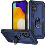 Mobigear Armor Ring Samsung Galaxy A13 4G Hoesje Hardcase Backcover Shockproof met Ringhouder - Blauw