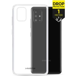 Mobilize Naked Protection Doorzichtig Samsung Galaxy A51 Hoesje Hardcase Backcover Shockproof - Transparant