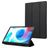 Mobigear Tri-Fold Gel Samsung Galaxy Tab A9 Plus (2023) Hoes TPU,Kunstleer Bookcase + Stylus Houder - Zwart