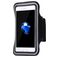 Mobigear Telefoonhouder Hardlopen iPhone 7 Sport Hoesje Neopreen Sportarmband - Zwart