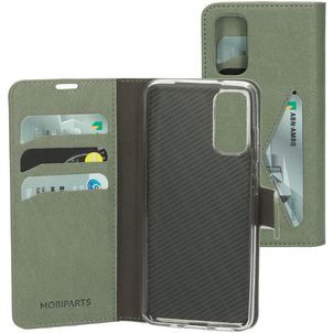 Mobiparts Classic Wallet Samsung Galaxy S20 Hoesje Bookcase Portemonnee - Stone Green