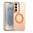Mobigear Shockproof Samsung Galaxy S26 MagSafe Hoesje Hardcase Backcover - Oranje
