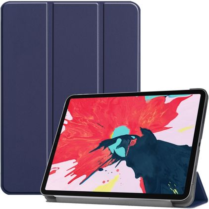 Mobigear Tri-Fold iPad Pro 11 Inch (2022) Hoes Bookcase - Donkerblauw