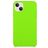 Mobigear Rubber Touch iPhone 15 Siliconen Hoesje Backcover - Lime