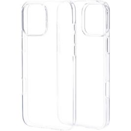 Mobiparts Classic Doorzichtig iPhone 16 Pro Max Hoesje Flexibel TPU Backcover - Transparant