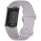 Mobigear Sport Dual Siliconen Fitbit Charge 5 Bandje Druksluiting - Paars