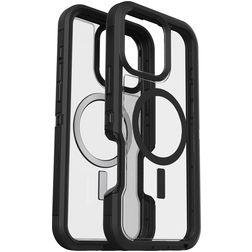 OtterBox Defender iPhone 16 Pro Max MagSafe Hoesje Hardcase Backcover Shockproof - Transparant / Zwart