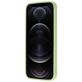 Mobiparts iPhone 12 Siliconen Hoesje Backcover - Pistache Green