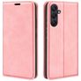 Mobigear Retro Slim Samsung Galaxy A26 Hoesje Bookcase Portemonnee - Roze