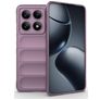 Mobigear Bumpy Xiaomi 14T Pro Hoesje Flexibel TPU Backcover - Paars