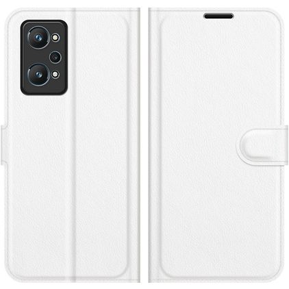 Mobigear Classic Realme GT Neo2 Hoesje Bookcase Portemonnee - Wit