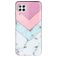 Mobigear Marble Huawei P40 Lite Hoesje Flexibel TPU Backcover - Driekleurig