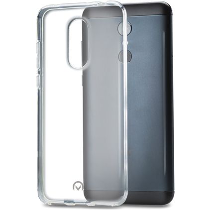 Mobilize Gelly Doorzichtig Xiaomi Redmi 5 Plus Hoesje Flexibel TPU Backcover - Transparant
