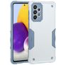 Mobigear Non-slip Armor Samsung Galaxy A73 Hoesje Hardcase Backcover Shockproof - Wit