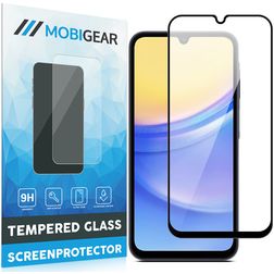 Mobigear Premium Samsung Galaxy M15 Glazen Screenprotector - Case Friendly
