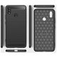 Mobigear Brushed Slim HONOR Note 10 Hoesje Flexibel TPU Backcover - Rood
