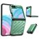 Mobigear Groove Samsung Galaxy Z Flip 5 Hoesje Hardcase Backcover - Groen