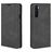 Mobigear Retro Slim OnePlus Nord Hoesje Bookcase Portemonnee - Zwart