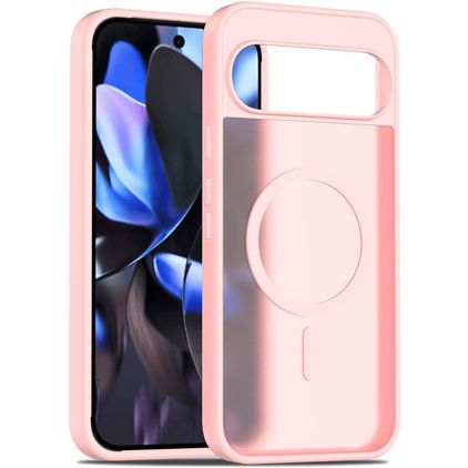 Mobigear Shockproof Google Pixel 10 Pro XL MagSafe Hoesje Hardcase Backcover - Roze