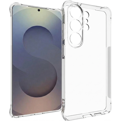 Mobigear Cushion Doorzichtig Samsung Galaxy S26 Ultra Hoesje Flexibel TPU Backcover - Transparant