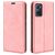 Mobigear Retro Slim OPPO A96 Hoesje Bookcase Portemonnee - Roze