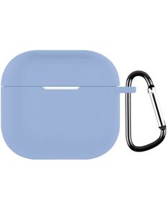 Mobigear Colors Apple AirPods 4 Hoesje Flexibel Siliconen - Blauw