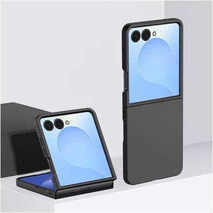 Mobigear Colors Samsung Galaxy Z Flip 7 Hoesje Hardcase Backcover - Zwart