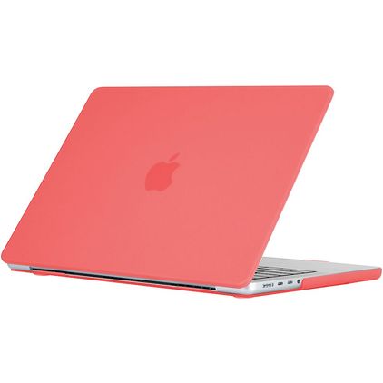 Mobigear Matte MacBook Air 11 Inch (2010-2016) Hoes Hardshell Laptopcover MacBook Case - Koraal - Model A1370 / A1465