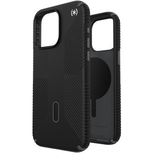 Speck Presidio2 Grip iPhone 15 Pro Max MagSafe Hoesje Hardcase Backcover Shockproof - Zwart
