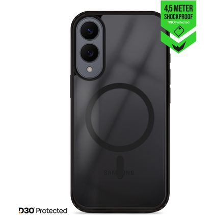 Striker X-Core Xtreme Impact Samsung Galaxy S25 Edge MagSafe Hoesje Hardcase Backcover Shockproof - Zwart